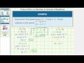 Understanding Solutions to Systems of Linear Inequalities