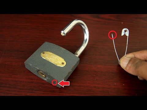 2 Ways to Open a Lock tricks simple and easy 🔑