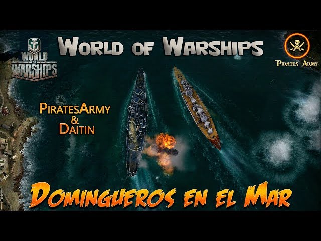 World of Warships Español NA - Domingueros en el Mar... #WoWs #WorldofWarships