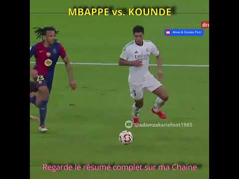 Quand Mbappé danse sur Koundé et régale Bellingham ! 😱👟 #Shorts