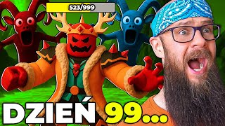 [👑UPDATE] KRÓL KULTYSYTÓW OPANOWAŁ 99 DNI W LESIE... 👑🔦 ( DODALI NOWEGO BOSSA! )