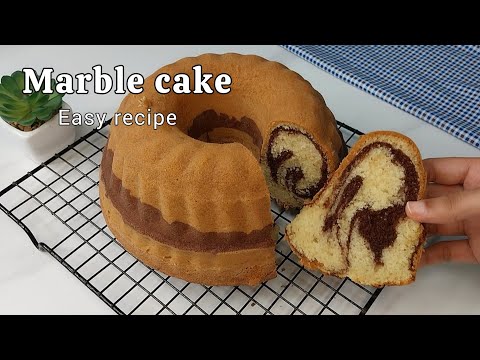 Best Marble Cake !! The famous cake that's driving the world crazy !! Simple ingredients !!