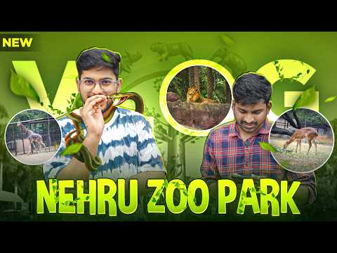 I Found Sarparaju Katrey 🐍 At Nehru Zoological Park Hyderabad 😨 - Munna Bhai Gaming Vlogs