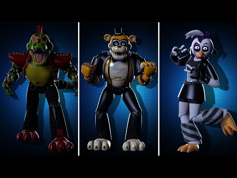 FNAF AR: Punk Rock Security Breach Animatronics Workshop Animation