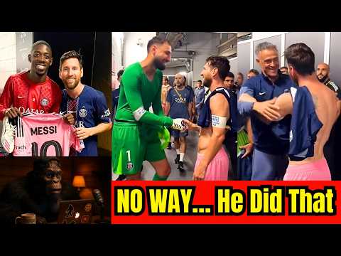 PSG Destroys Inter Miami and Messi Still Smiles? #lionelmessi #intermiami #psg