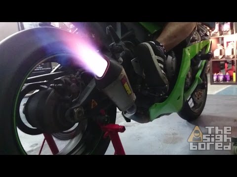 Kawasaki Ninja ZX-10R Akrapovic with IRC quick-shifter