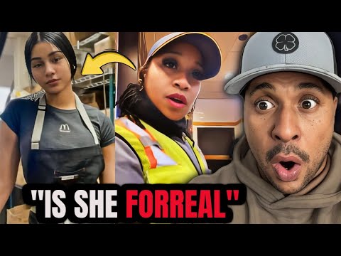 "Combative Woman Gets handled after Shaming Man Truck Driver For Doing This " | Anthony Spade