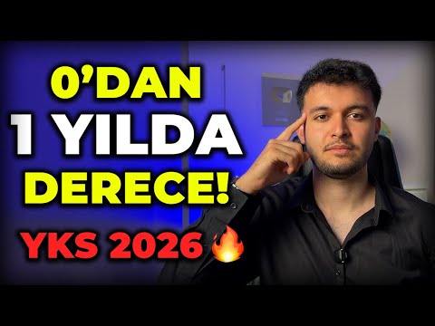 0'DAN 1 YILDA NASIL DERECE YAPABİLİRSİN ? YKS 2026 İÇİN BAŞLIYORUZ🔥 YAZ SÜRECİ-1 #yks