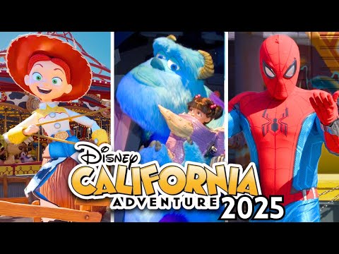 Disney California Adventure Rides - March 2025 POVs | 4K 60FPS