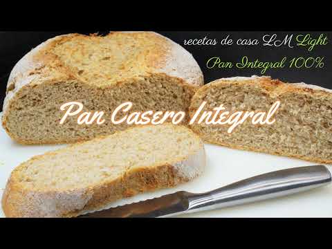 PAN CASERO INTEGRAL 100%