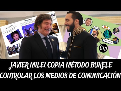 ¡Javier Milei implementa método Bukele de controlar medios y se vuelve escándalo con filtraciones!