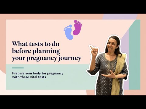 Pre-Conception Tests for Planning a Healthy Pregnancy | Boost Your Chances Of Getting Pregnant