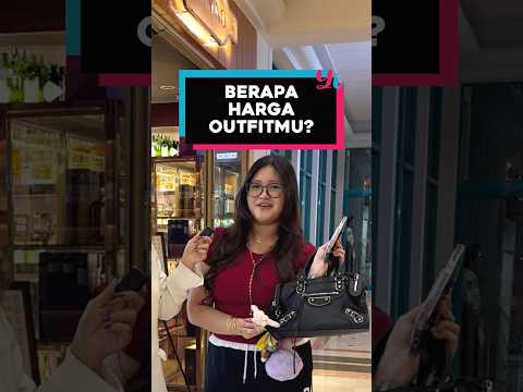 BERAPA HARGA OUTFITMU? #challenge #outfit #ootd #yemimaimanuel #viralvideo