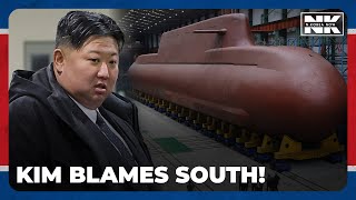 N. Korean leader blames South Korea for nuclear-powered submarine arms race