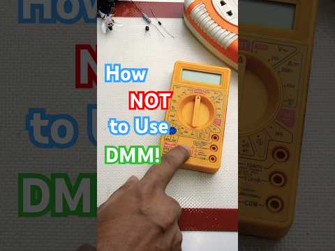 Multimeter! in less than 1 Minute. #multimeter #electronics #drone