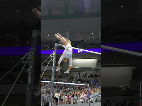 Jordan Chiles Slow Motion Uneven Bars 2024 Xfinity Championships Senior Women Session 2 Day 2 Part2
