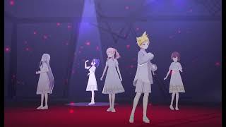 飾って/ Decorate 全体カメラ PERFORMANCE ONLY ほどけぬ明日に手を伸ばして after event virtual live 