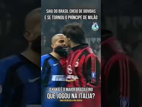 Kaká a história da ida pro Milan #kaka #milan #futebol