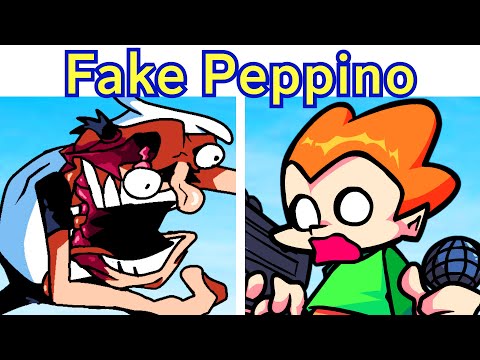 FNF Pizza Tower: Vs Fake Peppino (Pico Update) (Friday Fight Fakin')