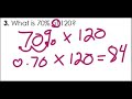 Understanding Percentages and Calculations