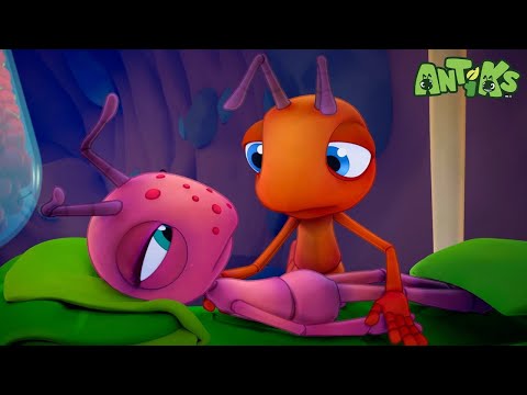 Sich krank fühlen 🤒 Antiks - Lustige Cartoons für Kinder | Moonbug Kids Deutsch