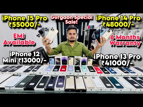 Biggest iPhone Sale Ever🔥| Cheapest iPhone Market | Second Hand Mobile | iPhone 15 Pro, 16 Pro