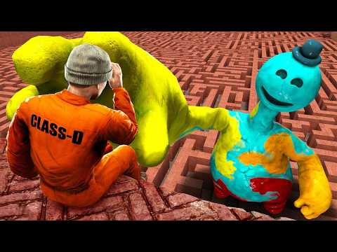 Puede DOEY DE PLASTILINA encontrarme en un LABERINTO?! (Garry's Mod Sandbox)