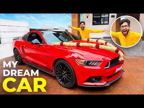 FINALLY BOUGHT MY DREAM CAR MUSTANG GT IN REAL LIFE