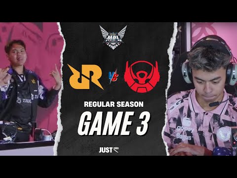 RRQ vs BTR GAME 3 | MPL ID S14 REGULAR SEASON WEEK 6 DAY 3 | RRQ HOSHI vs BIGETRON ALPHA