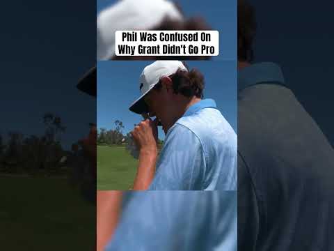 Phil loved his swing! #golf #granthorvat #philmickelson