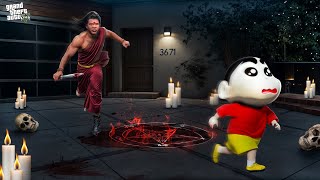 Franklin Because a Indian Ghost Lady in Gta 5