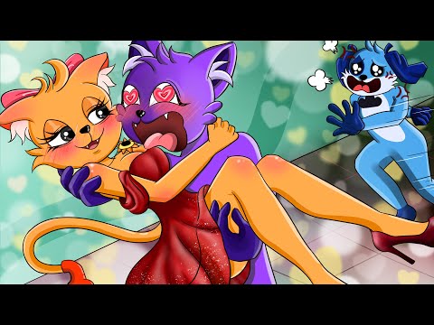 CATNAP & CATFEINE FALLS IN LOVE?! 😂 Poppy Playtime Animation