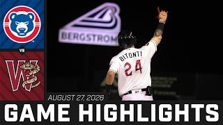 24 For 24: Eric Bitonti Sets T-Rats HR Record!! | 8-27-26 Wisconsin Timber Rattlers Game Highlights