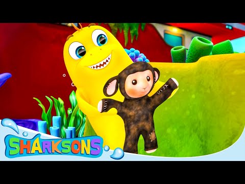 Baa Baa Black Sheep V2 | The Sharksons - Songs for Kids | Nursery Rhymes & Kids Songs
