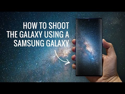 How to shoot the Galaxy using a Samsung Galaxy // #shorts