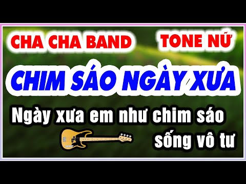 Karaoke CHIM SÁO NGÀY XƯA Tone Nữ – Cha Cha Band KORG 9669