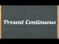 Present Continuous Tense Practice