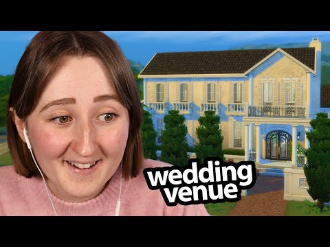 building a wedding venue in the sims! pt. 1 (Streamed 1/28/25)