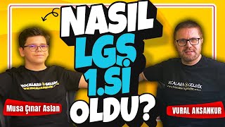 LGS 2025 Türkiye Birincisi Nasıl Hazırlandı?