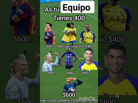 as tu equipo #parati #fifa #futbol #messi #fifamobile #cristianoronaldo