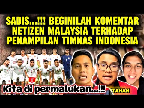 SADISSS BANG, BEGINILAH KOMENTAR NETIZEN MALAYSIA TERHADAP PENAMPILAN TIMNAS INDONESIA VS AUSTRALIA