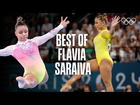 Brazil’s Gymnastic Star in Action: Flavia Saraiva’s Olympic Highlights &#129321; | Athlete Highlights