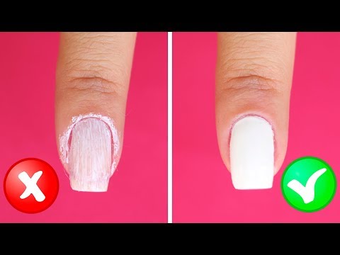 7 ERROS QUE COMETEMOS FAZENDO A UNHA EM CASA