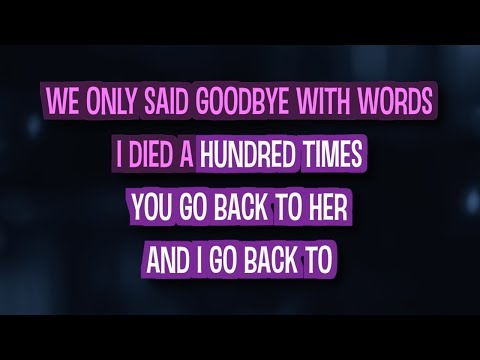 Back To Black (Karaoke) – Amy Winehouse