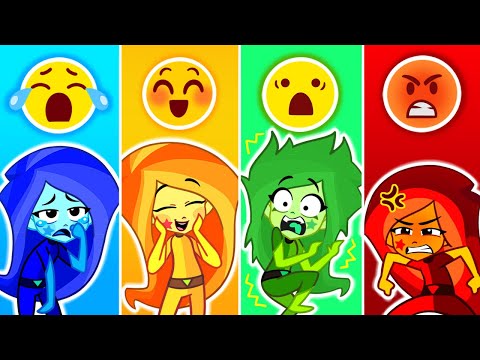 Villainess Turned Into Four Emotions! ๐๐ก Learn Feelings and Emotions for Kids with SuPaBoo