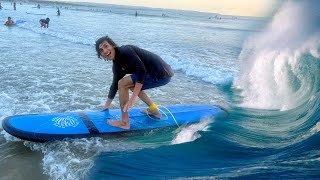 My First Time Surfing In Indonesia 🇮🇩 | Meri Ami Pareshan Hogai 😰|