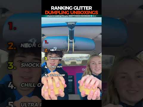 Ranking Glitter Dumpling Unboxings!