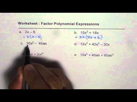 factoring trinomials worksheet and graphing pdf