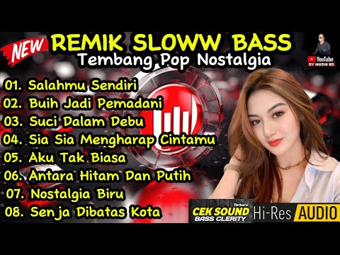 Remik palembang sloww full bass pop lawas terpopuler 🌹 pop nostalgia 80an 90an 🌹 cocok untuk santai