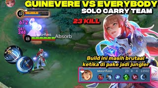 guinevere jung build critical magical dmg super carry team !!
